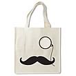 Mustache and Monocle Bag